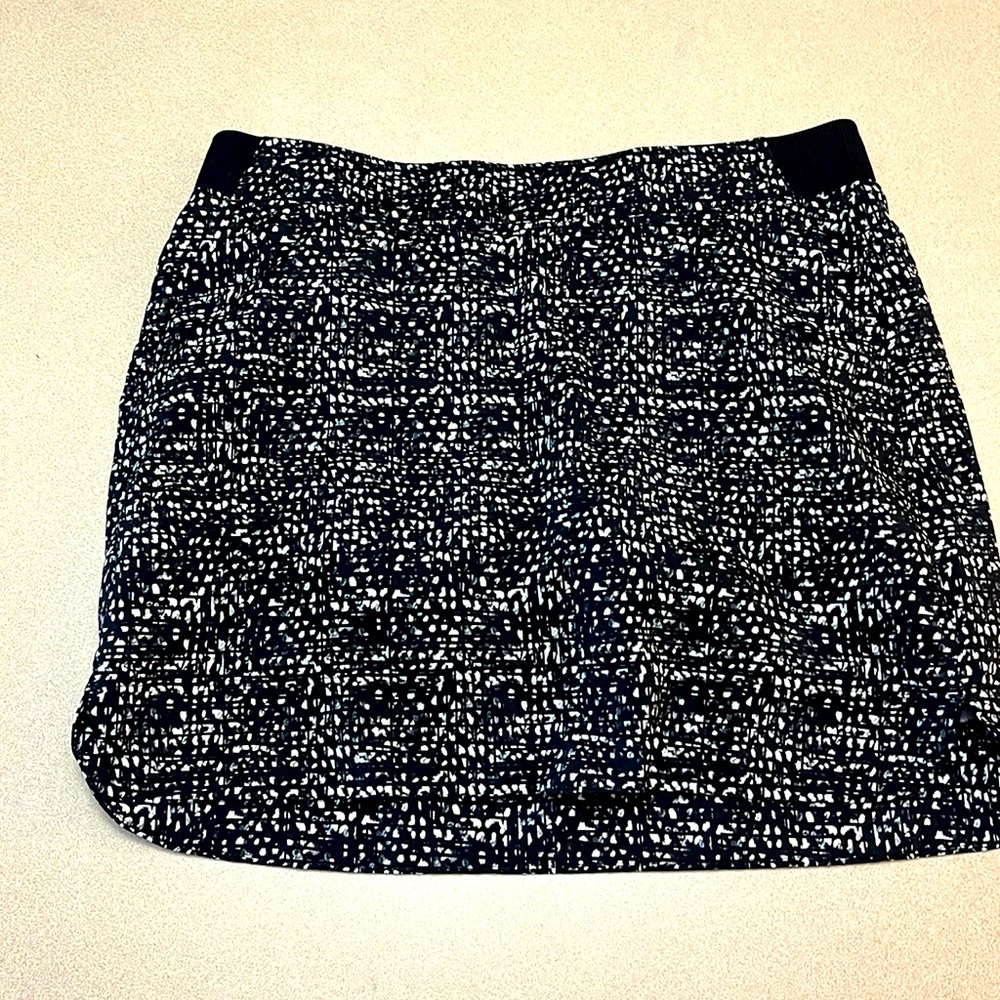 Cypress Club Women's Skort (Black/White, Large)